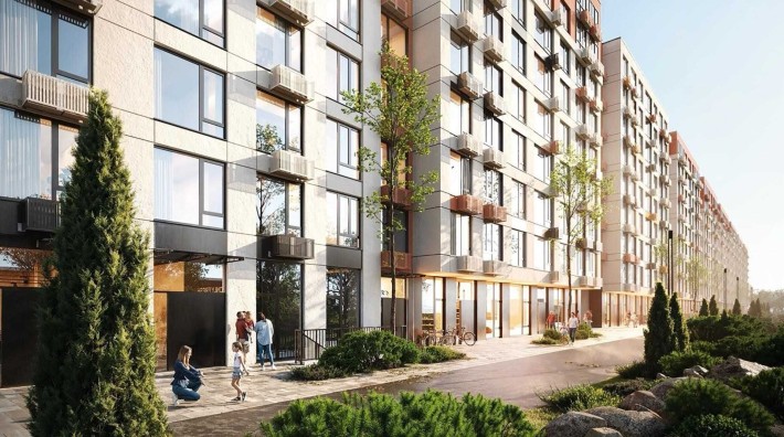 Квартира на виплату з першим внеском 30%. ЖК "Sister" 61.7 м2 - фото 1