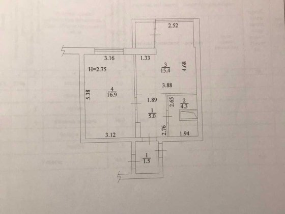 1к квартира 44м ЖК Навігатор пер Балтійський, 3а Киев