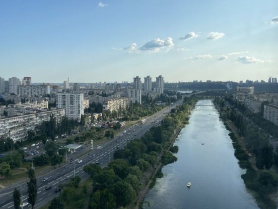 Продаж 2к, Видова панорама, Київська Венеція, Соборності 30, Власник Киев