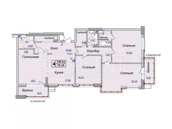 Продаж квартири, ЖК Новопечерські Липки, Верхогляда, 6 черга Киев
