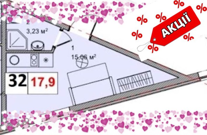 ‼️СУПЕРАКЦІЯ‼️Розстрочка. Смарт-квартира від Забудовника (без комісії) - фото 1