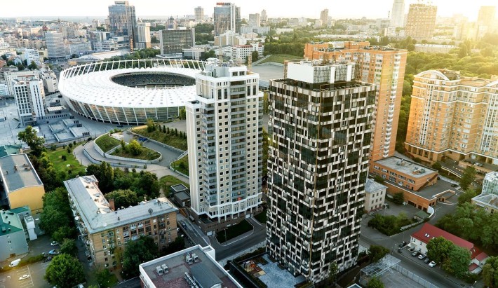 Tetris Hall Тетріс Холл продаж Пентхаус з терасою +2 паркомісця Ділова - фото 1