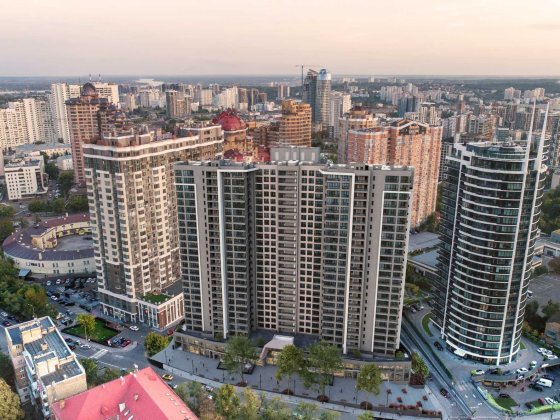 1-к квартира 53.95м² без комісії ЖК Maxima Residence 30% перший внесок Киев