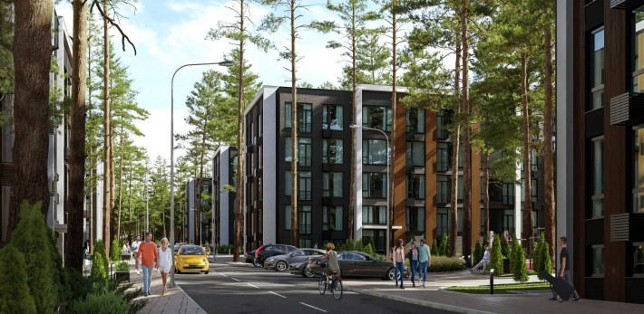 ПЕРЕУСТУПКА 2-км квартира Forest Park 65.28 м.кв - фото 1