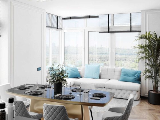 Продаж видової квартири 70 м.кв. Русанівська Гавань Київ