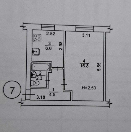 Продам 1-кімнатну квартиру в Дарницькому районі Києва - фото 1