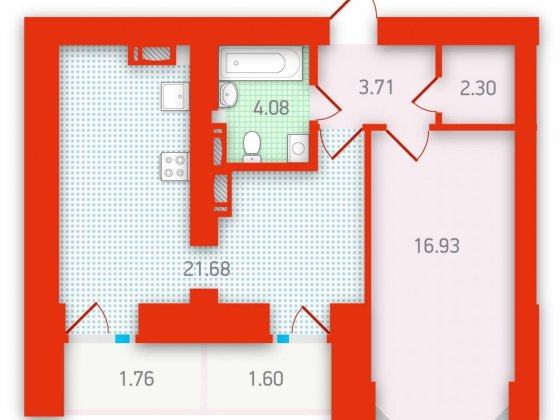 ЖК Чарівне Місто, Червоний Хутір. Найкраща 52кв.м Киев