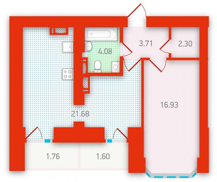 ЖК Чарівне Місто, Червоний Хутір. Найкраща 52кв.м - фото 1