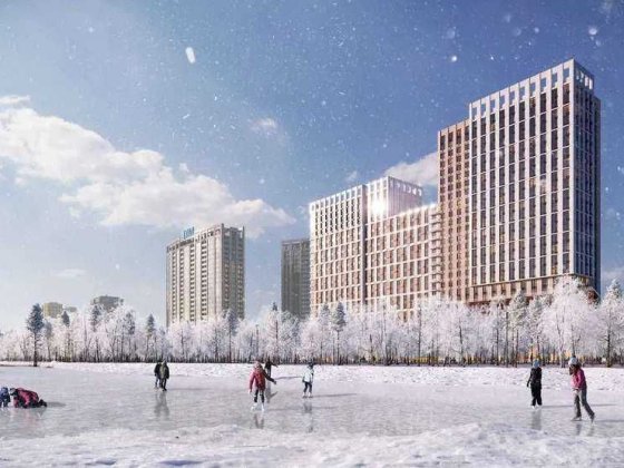 Однокомнатная картира с видом на парк в ЖК Новом Автографе Киев