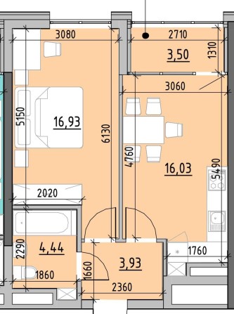 ЖК Nordica Residence 1 кімн. можливо розтермінування - фото 1