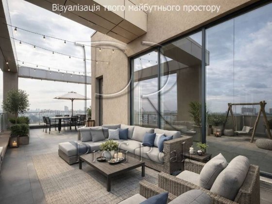 БЕЗ% Простора сімейна квартира 180м з терасою, ЖК Obolon Plaza Оболонь Київ