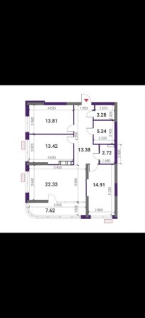 Продам 3 кімнатну квартиру ЖК Great найкраща ціна - фото 1