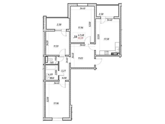 Продаж 3- кімн квартири в ЖК Деснянський. Електротехнічна, 43. єОселя Київ