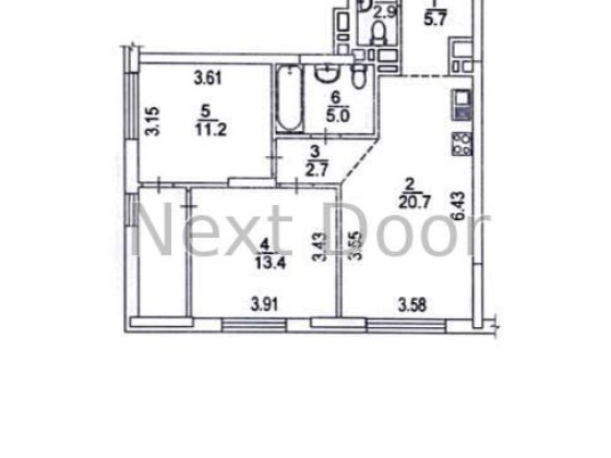 Продаж 2 кімн.кв. Варшавський 3 без комісії Київ