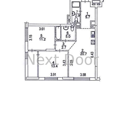 Продаж 2 кімн.кв. Варшавський 3 без комісії - фото 1