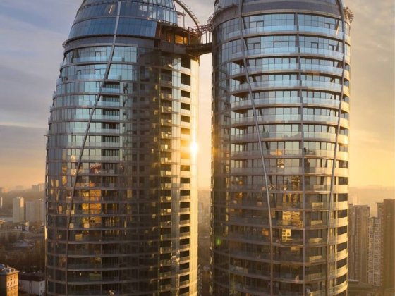 Продаж 3к white box 93м2 Taryan Towers Тарьян планування 2С Київ
