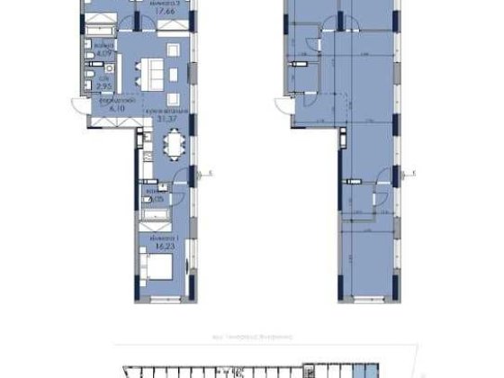 3к Квартира 99.5 м ЖК Новий Автограф на 13 поверсі Київ
