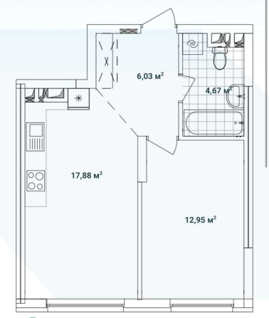 Без % Варшавський 3 буд. 10.4 планування 1С1 - фото 1