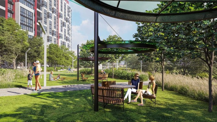 1к квартира жк 7KVARTAL 41.25 кв (будинок 7.1) - фото 1