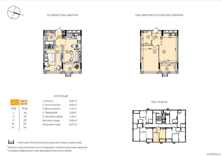 Продаж 1к квартира ЖК Лакі Ленд. Без % Будинок зданий. 47м. - фото 1
