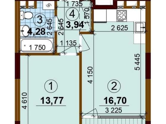 1к квартира Варшавський Плюс Киев