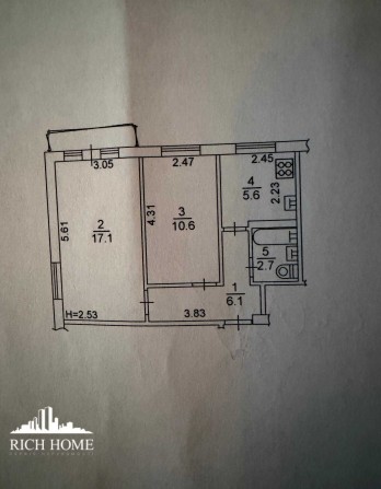 Без %. М.Василенко 11, 2к квартира, є газ,  розвинена інфраструктура! - фото 1