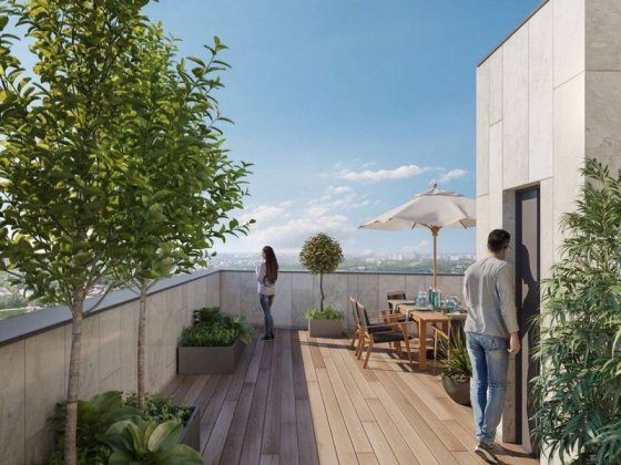 Пентхаус в клубному будинку Concordia, Кудрявська 45 Киев