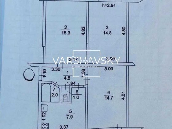 Продаж 3к квартири Борщагівка І. Дзюбі Святошино Трамвай Під ремонт Киев