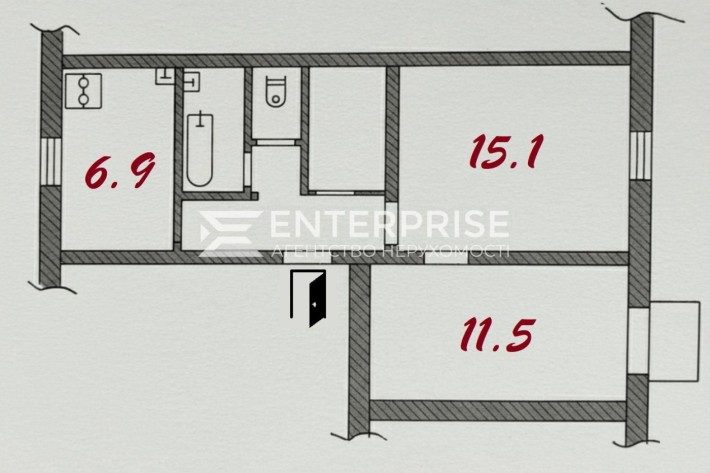 Продаж 2к квартири, метро Берестейська - фото 1