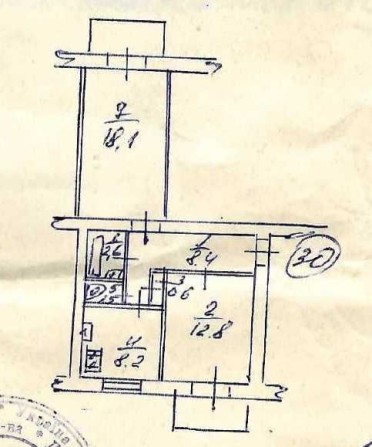 Продаж 2-к квартири 54,4 м2 м.Київ, вул.Лондонська, 6   64 000$ - фото 1