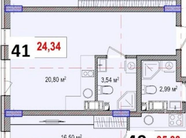 16650 $ Квартира в Соломенському районі Києва з документами!!! - фото 1