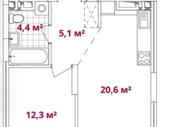 Продаж!!! Однокімнатна квартира Варшавський 3 буд. 10.5 Київ