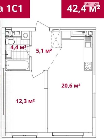 Продаж!!! Однокімнатна квартира Варшавський 3 буд. 10.5 - фото 1