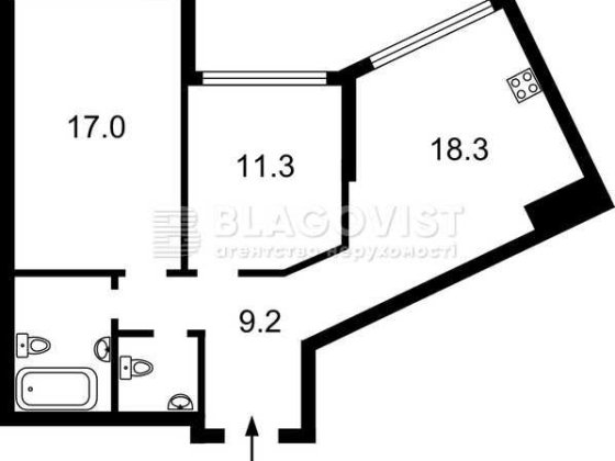 Продаж 2к квартири ЖК Діброва Парк Віктора Некрасова 8 Можлива Є-Оселя Київ