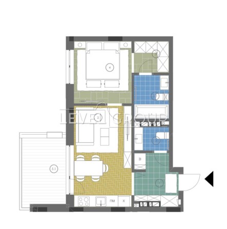 РЕЗЕРВНЕ ЖИВЛЕННЯ‼️1-кімнатна ЖК Gravity Park - фото 1