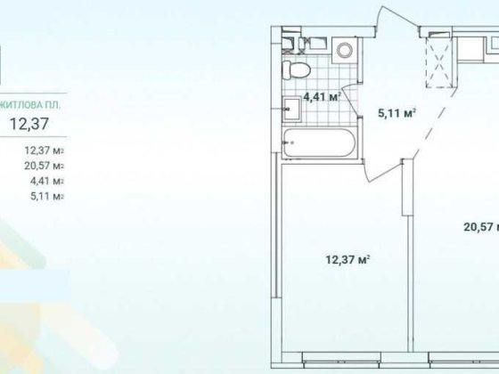 Продам квартиру в ЖК Варшавський3 1к квартира на 3 поверсі є генератор Київ
