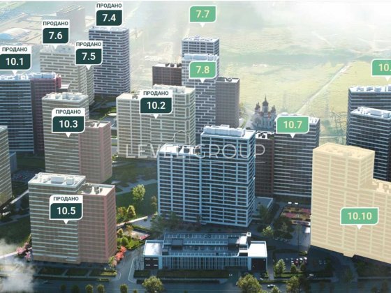 Продаж однокімнатної квартири ( 42м2) В ЖК Варшавському 3, поверх 15 Київ