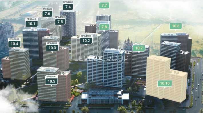 Продаж однокімнатної квартири ( 42м2) В ЖК Варшавському 3, поверх 15 - фото 1