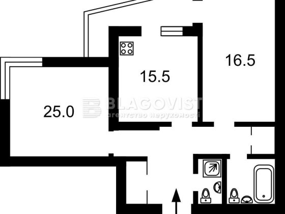 Академмістечко. вул. Ірпінська 69Б. Видова 2к.квартира Киев