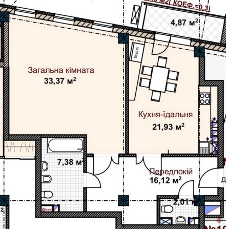 Найвигідніша ТОП Саксаганського 78 ЖК Патріарх Холл Граф Толстой Центр - фото 1