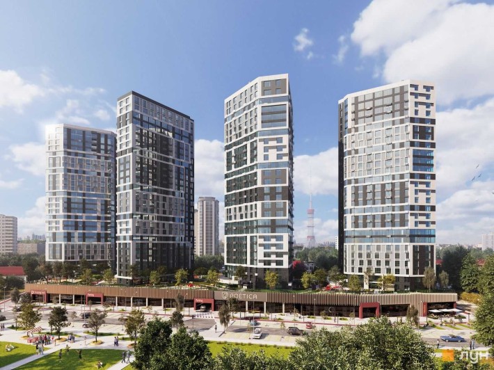 Продаж 3к, квартира "ЖК Poetica" - фото 1