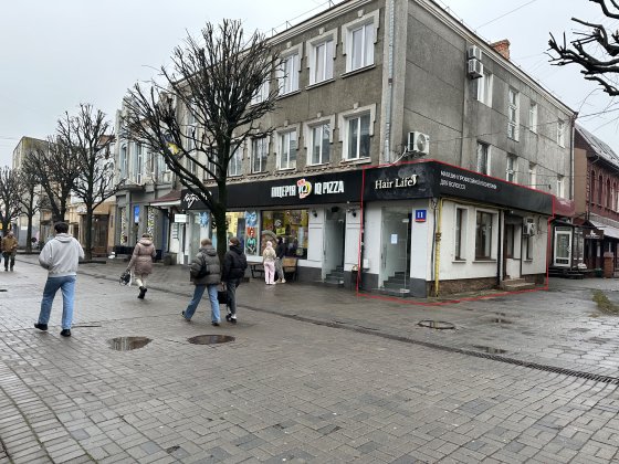 Оренда фасадного приміщення по вул. Лесі Українки Луцьк