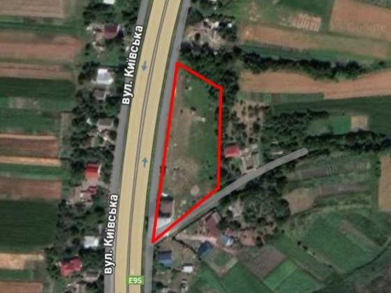 Продам комерційну ділянку 1 Га біля траси Київ – Одеса (с. Ксаверівка) Васильков