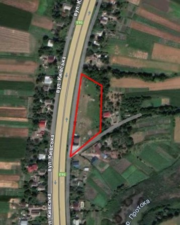 Продам комерційну ділянку 1 Га біля траси Київ – Одеса (с. Ксаверівка) - фото 1