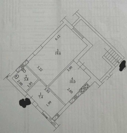 Квартира.Комерція 41м2, з терасою. Як квартира. - фото 1