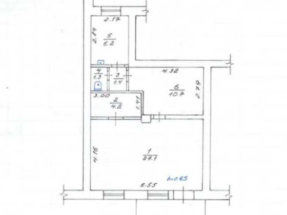 Нежитлове приміщення 50.9 м2, Здолбунів, прпк. Цементників, 8 Здолбунів