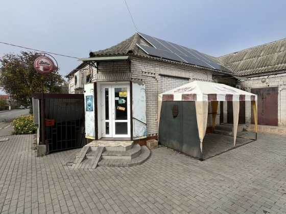 Продается продуктовый магазин-кафетерий с солнечными панелями Измаил