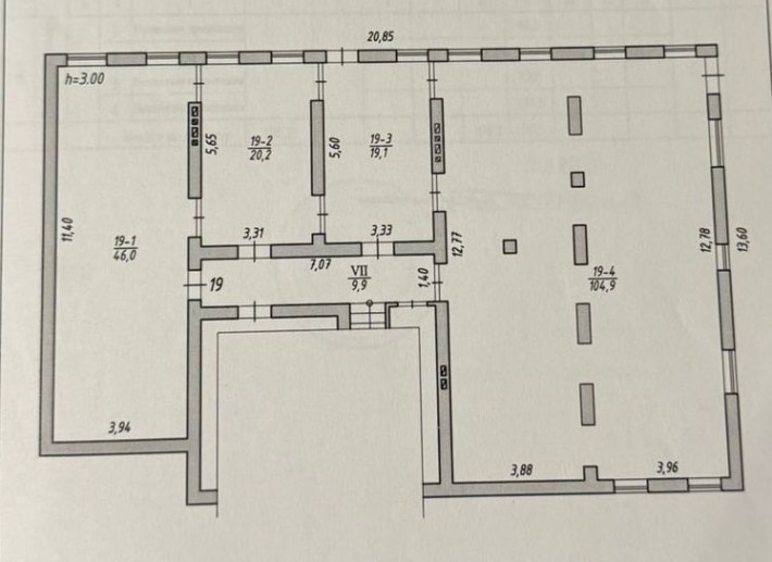 Продаж, нежитлове приміщення центр Трускавець  190 м2 - фото 1
