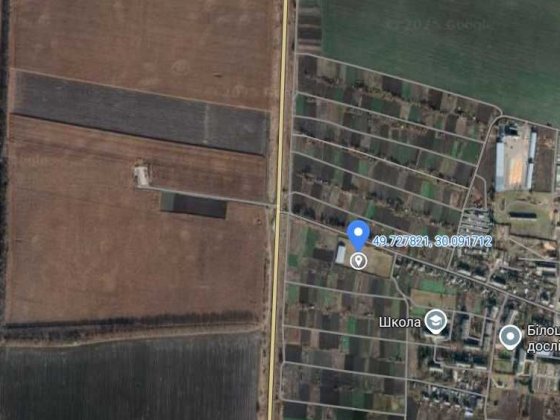 1200 м + 1,4 га поблизу Білої Церкви Белая Церковь