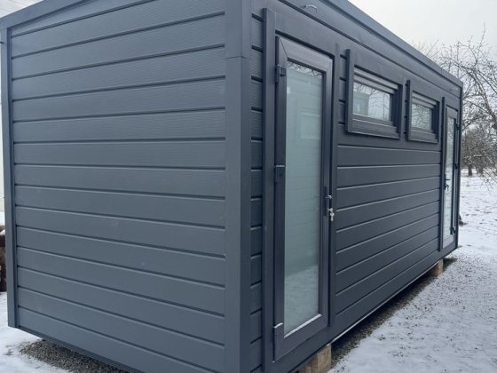 Модульний будинок комерційного призначення 2,5*7м під бізнес, офіс Ивано-Франковск